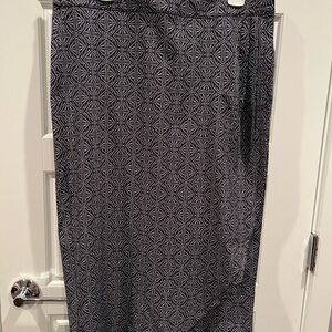Ripskirt Hawaii Wrap Black Pearl Batik length 3 Skirt